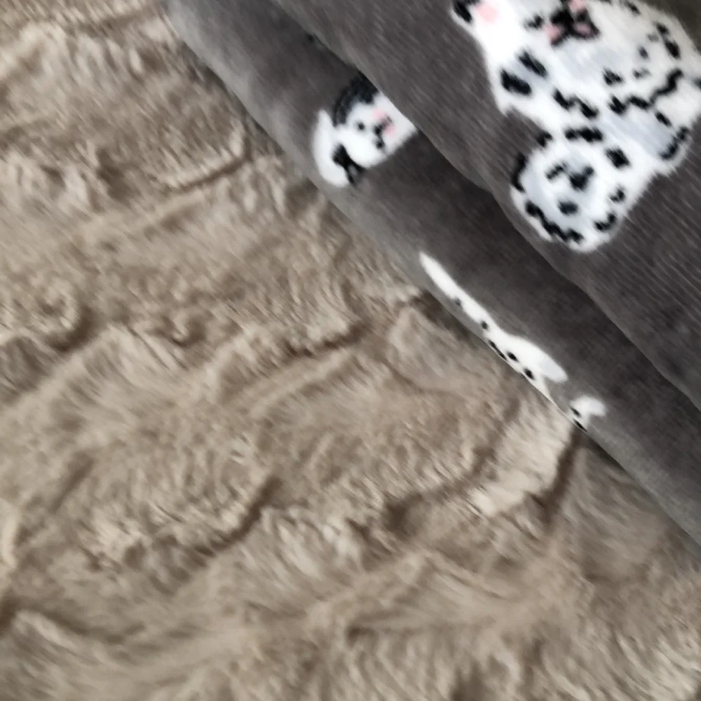 Envogue Cotton Velour Mixed Breed DOG Print Bath Towels
